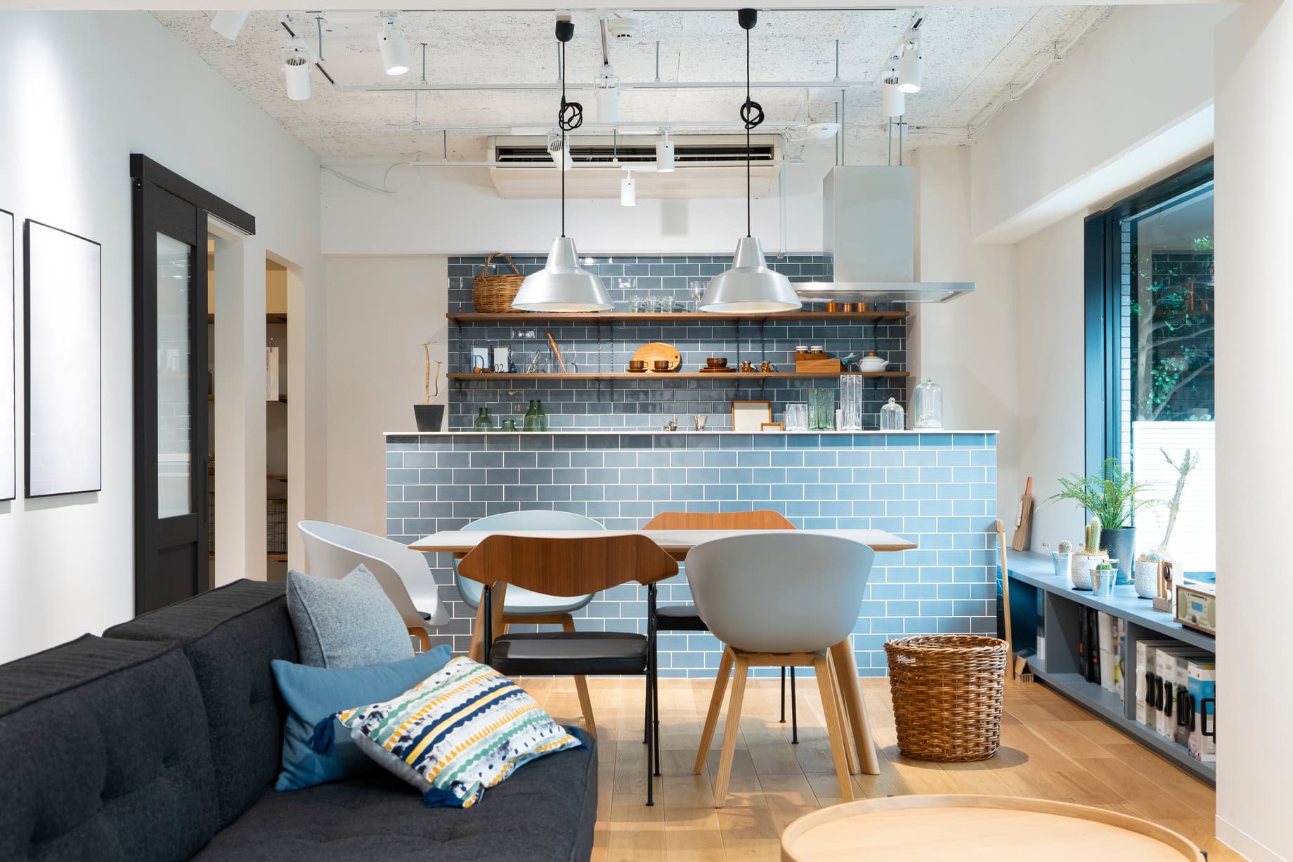 北欧モダンとカフェスタイルの融合